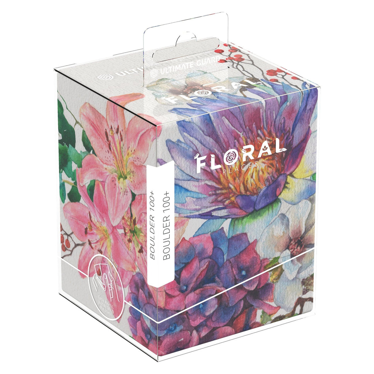 Image produit Ultimate Guard RTE Boulder 100+ Floral Places - Lotus Bloom