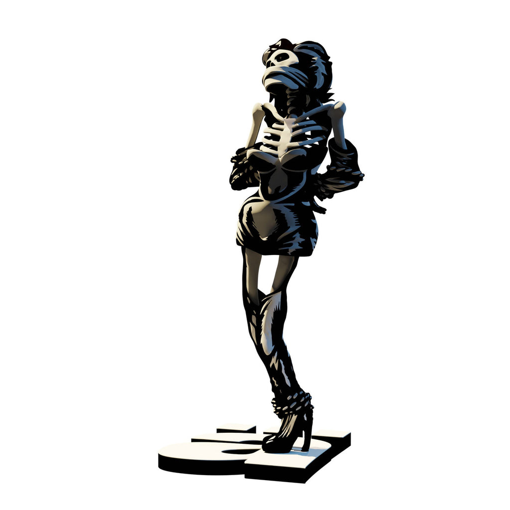 Image produit Die Ärzte Statue 1/10 Gwendoline Squelette 17 cm