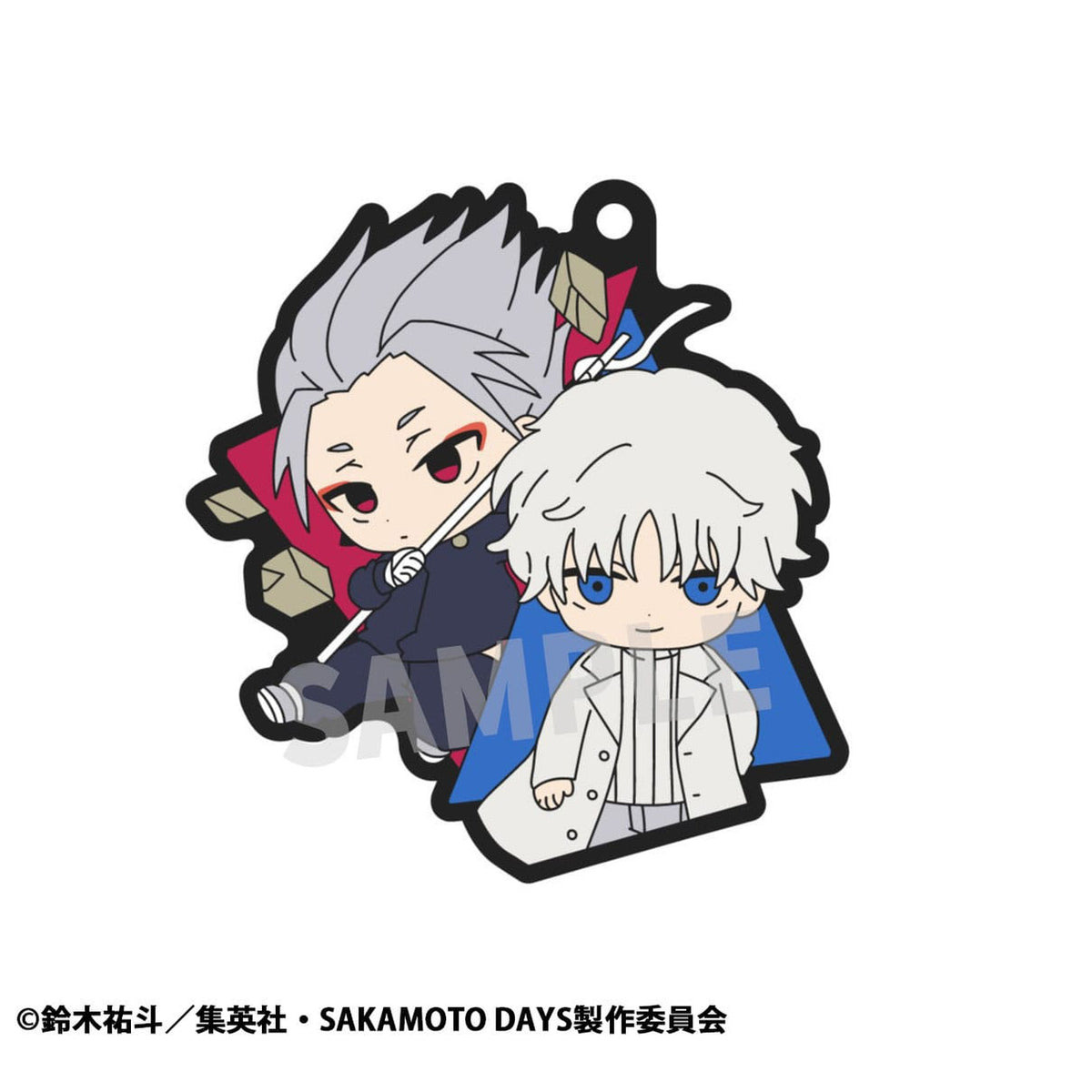 Product image Sakamoto Days Rubber Mascot Buddycolle Rubber Charms Vol. 2 7 cm Assortment (6)