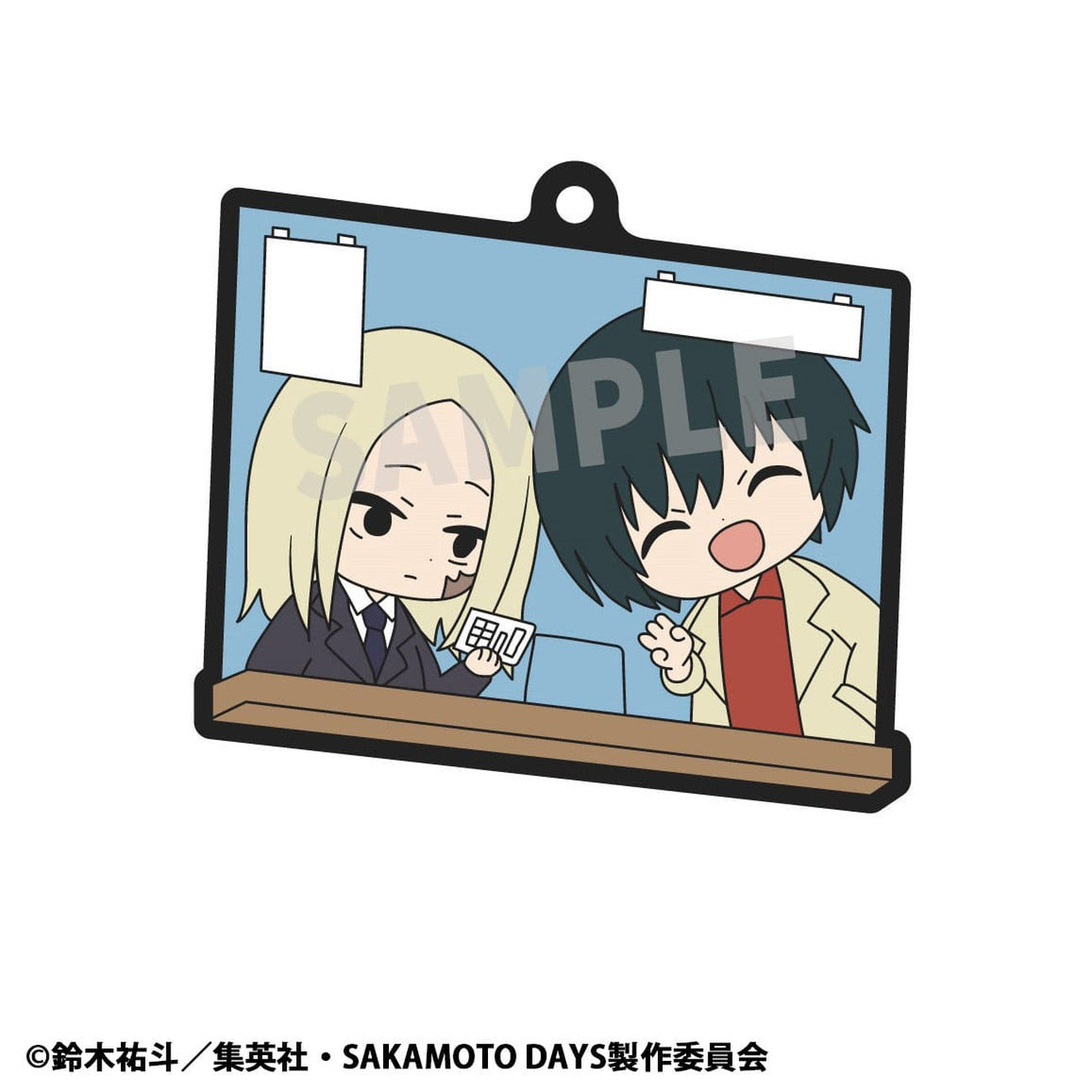 Product image Sakamoto Days Rubber Mascot Buddycolle Rubber Charms Vol. 2 7 cm Assortment (6)