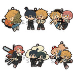 Image produit Chainsaw Man Rubber Mascot Buddycolle porte-clés en caoutchouc 6 cm assortiment (6)