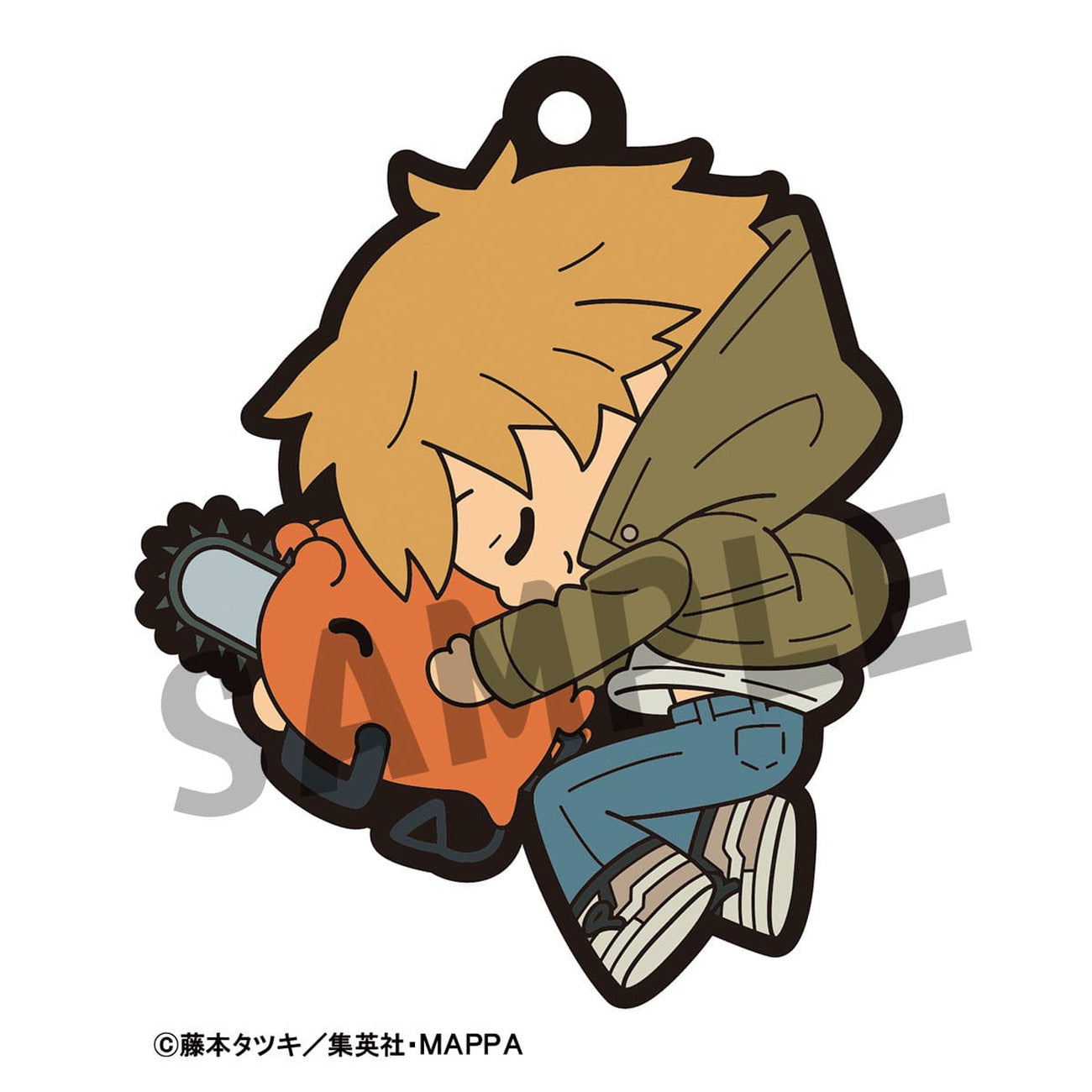 Image produit Chainsaw Man Rubber Mascot Buddycolle porte-clés en caoutchouc 6 cm assortiment (6)