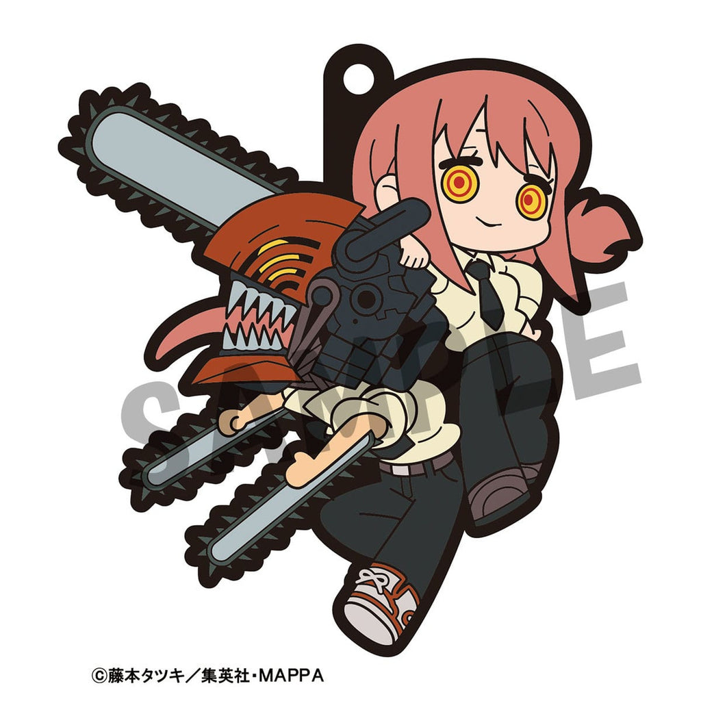 Image produit Chainsaw Man Rubber Mascot Buddycolle porte-clés en caoutchouc 6 cm assortiment (6)