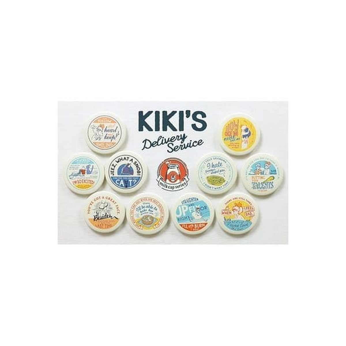 Image produit Kiki la petite sorcière Badges vintage 6 cm assortiment Blind Box (10)