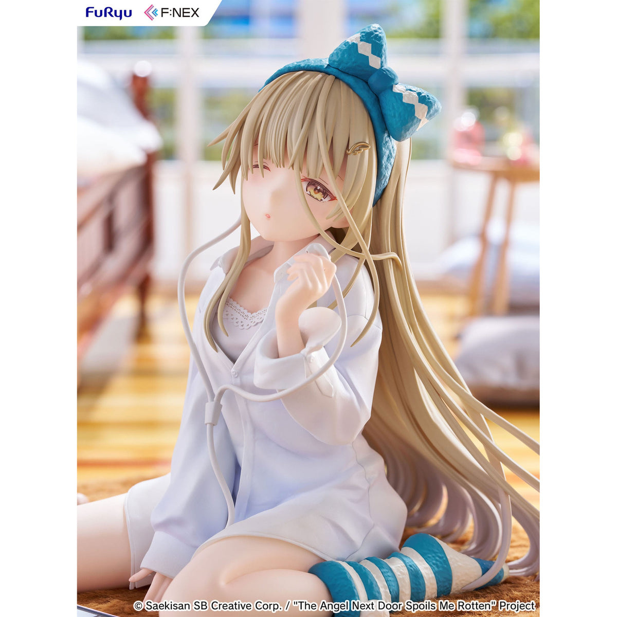 Image produit The Angel Next Door Spoils Me Rotten F:Nex Statue PVC 1/7 Mahiru Shiina Relax Ver. 14 cm