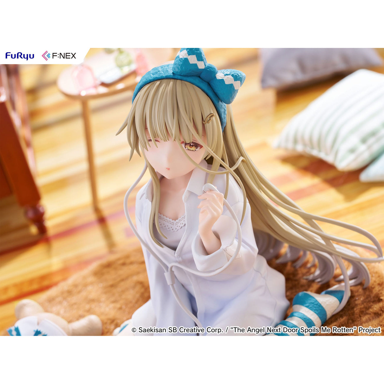 Image produit The Angel Next Door Spoils Me Rotten F:Nex Statue PVC 1/7 Mahiru Shiina Relax Ver. 14 cm