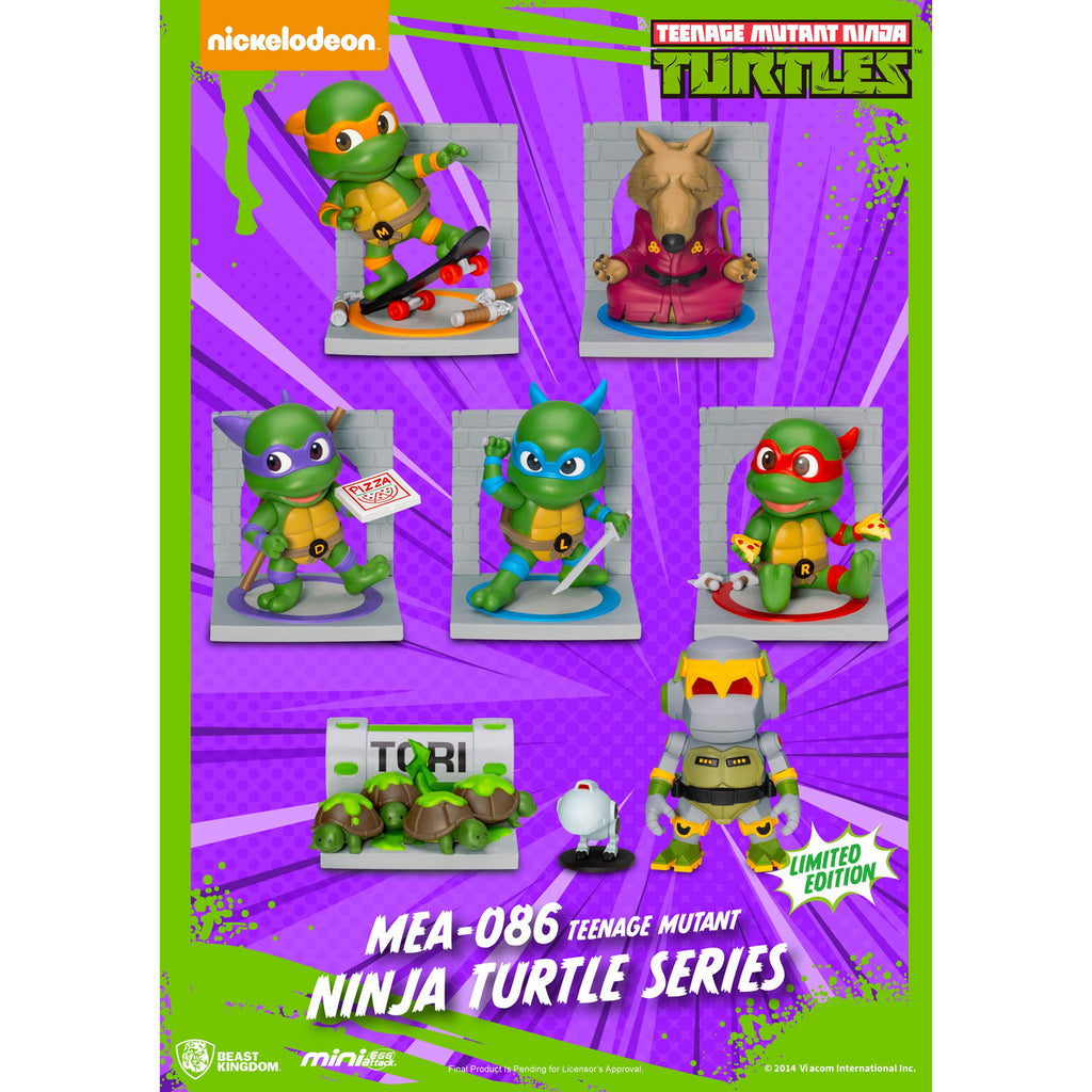 Image produit Teenage Mutant Ninja Turtles Mini Egg Attack Blind Box Figurines Série Assortiment 12 cm (6)
