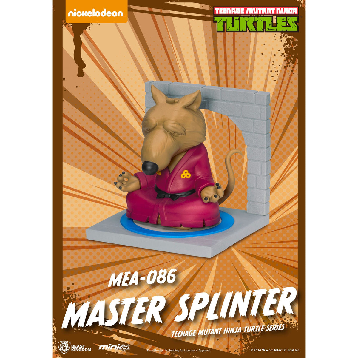 Image produit Teenage Mutant Ninja Turtles Mini Egg Attack Blind Box Figurines Série Assortiment 12 cm (6)