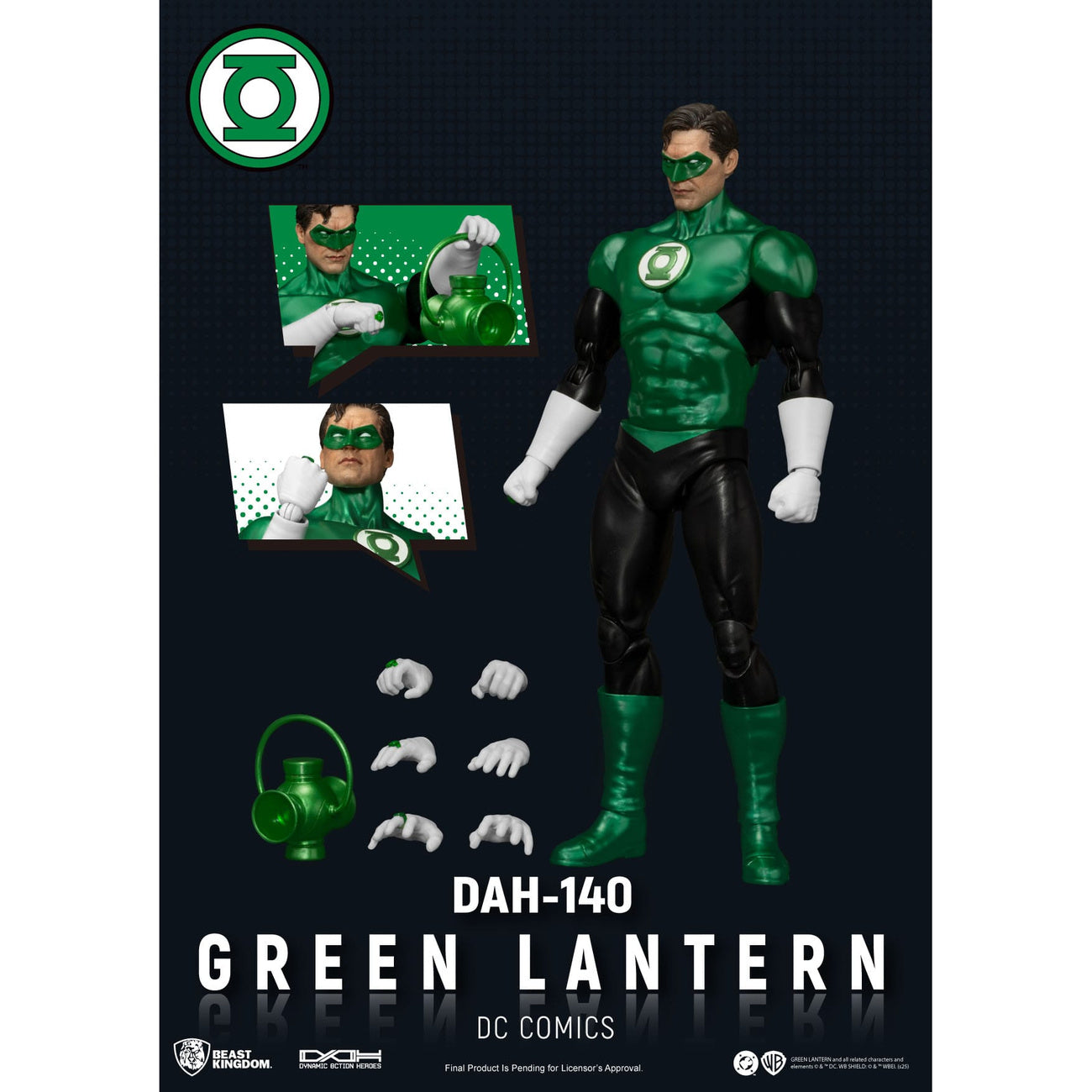 Image produit Figurine articulée DC Comics Green Lantern 20 cm