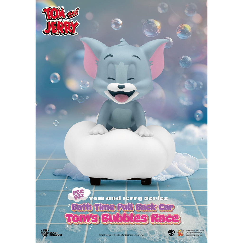 Image produit Tom & Jerry Pull Back Car Series Voitures à rétrofriction Bath Time Blind Box lot de 6