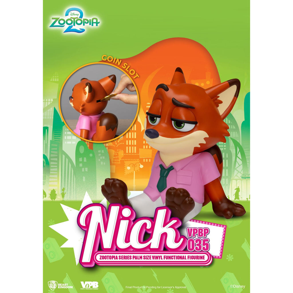 Image produit Zootopie Tirelire en vinyle Nick 15 cm