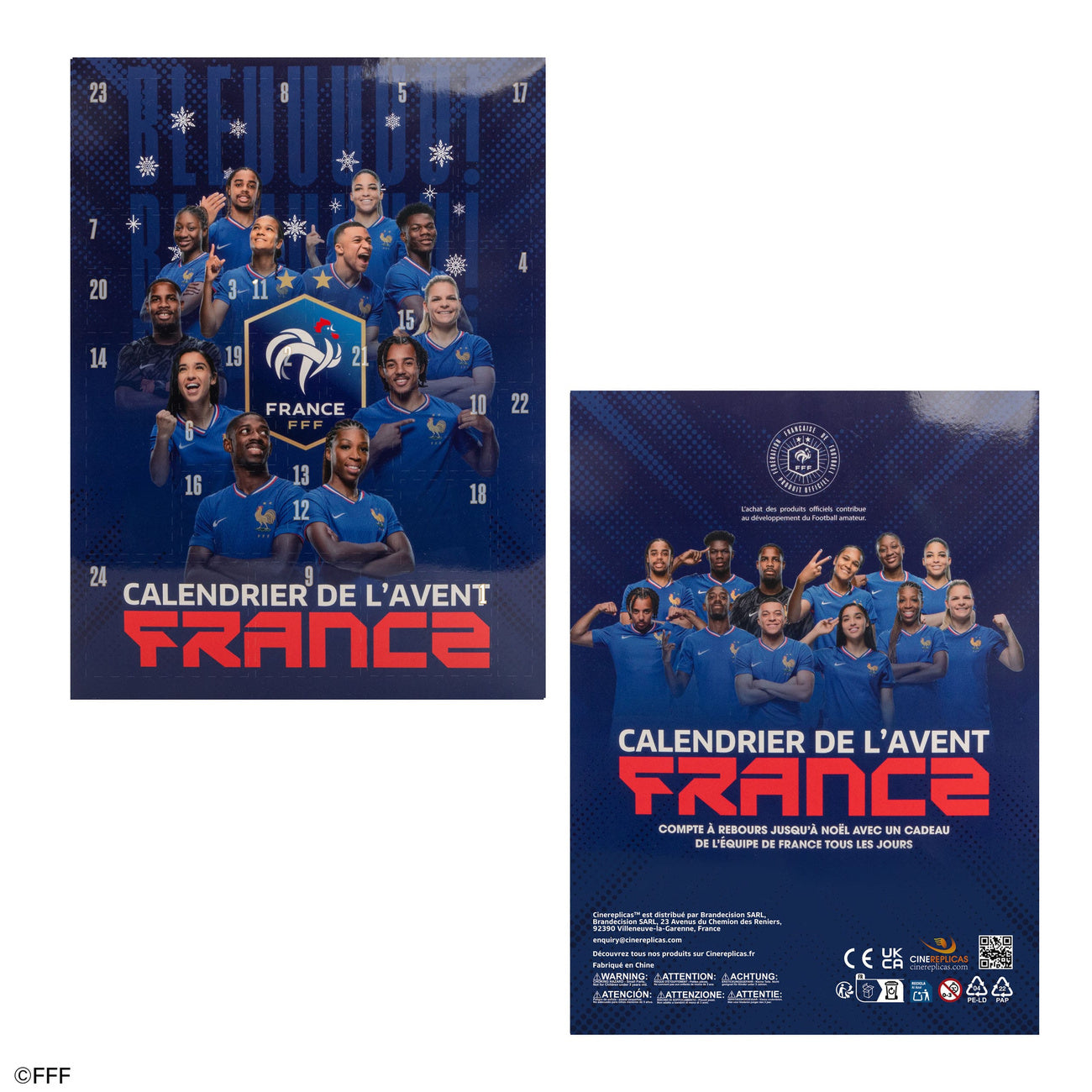 Image produit Calendrier de l’Avent Fédération Française de Football 2025