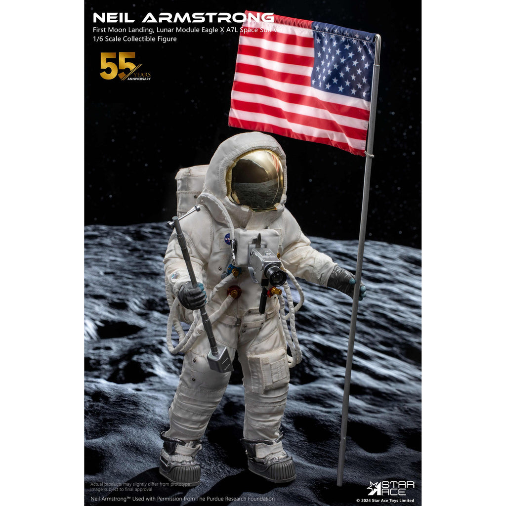Image produit Neil Armstrong Figurine articulée 1/6 Neil Armstrong Deluxe Version 30 cm