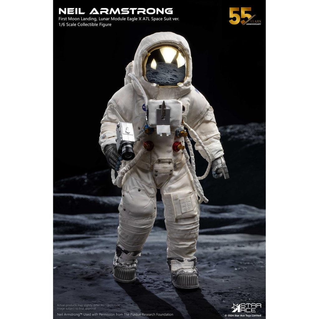 Image produit Neil Armstrong Figurine articulée 1/6 Neil Armstrong Deluxe Version 30 cm