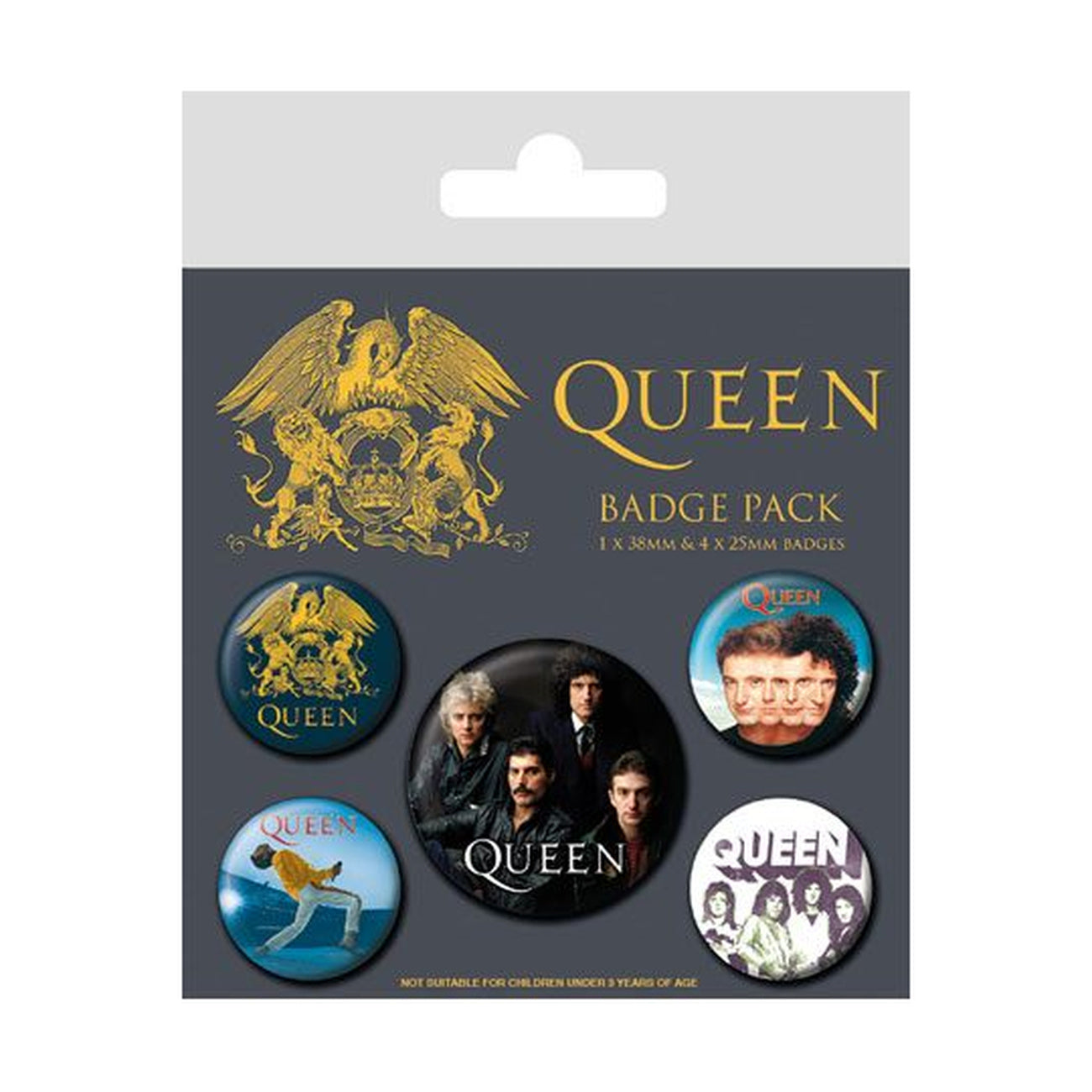 Product image Queen Pin Button Classic 5-Pack