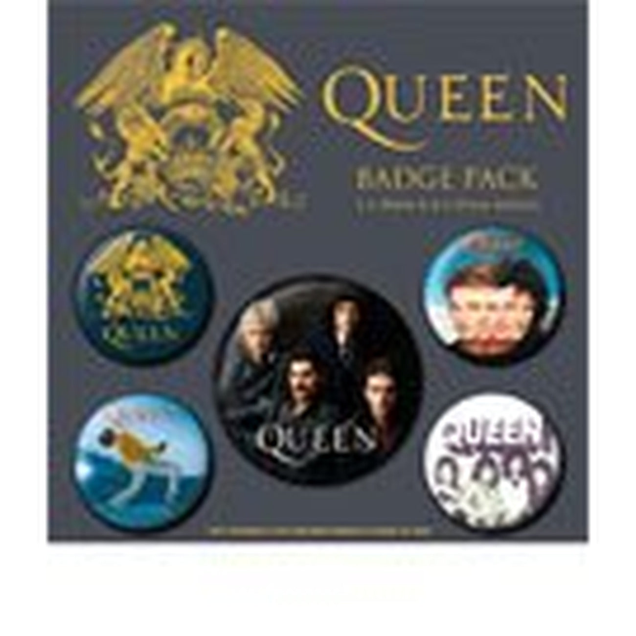 Product image Queen Pin Button Classic 5-Pack