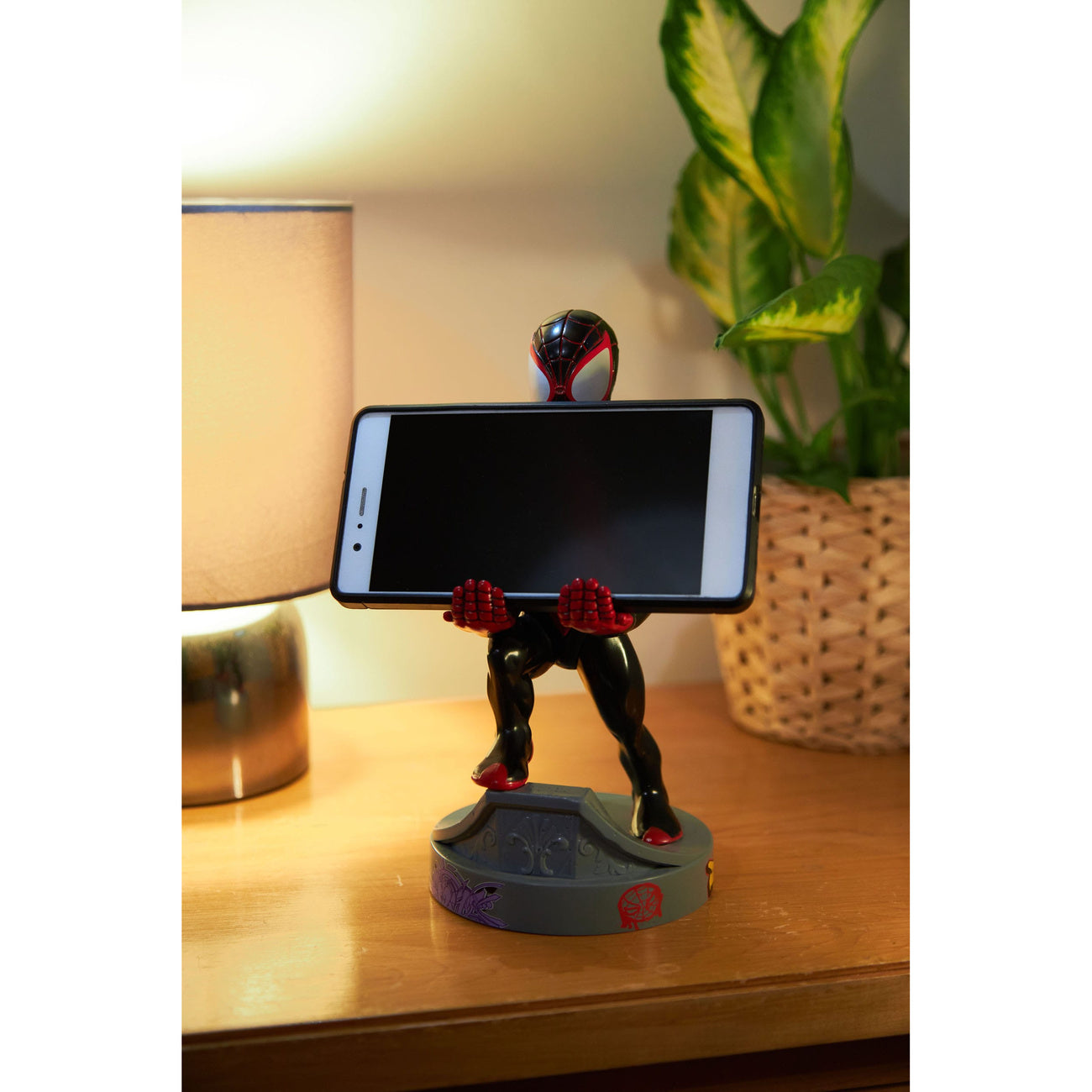 Image produit Spider-Man Cable Guys Support de chargement Miles Morales 20 cm