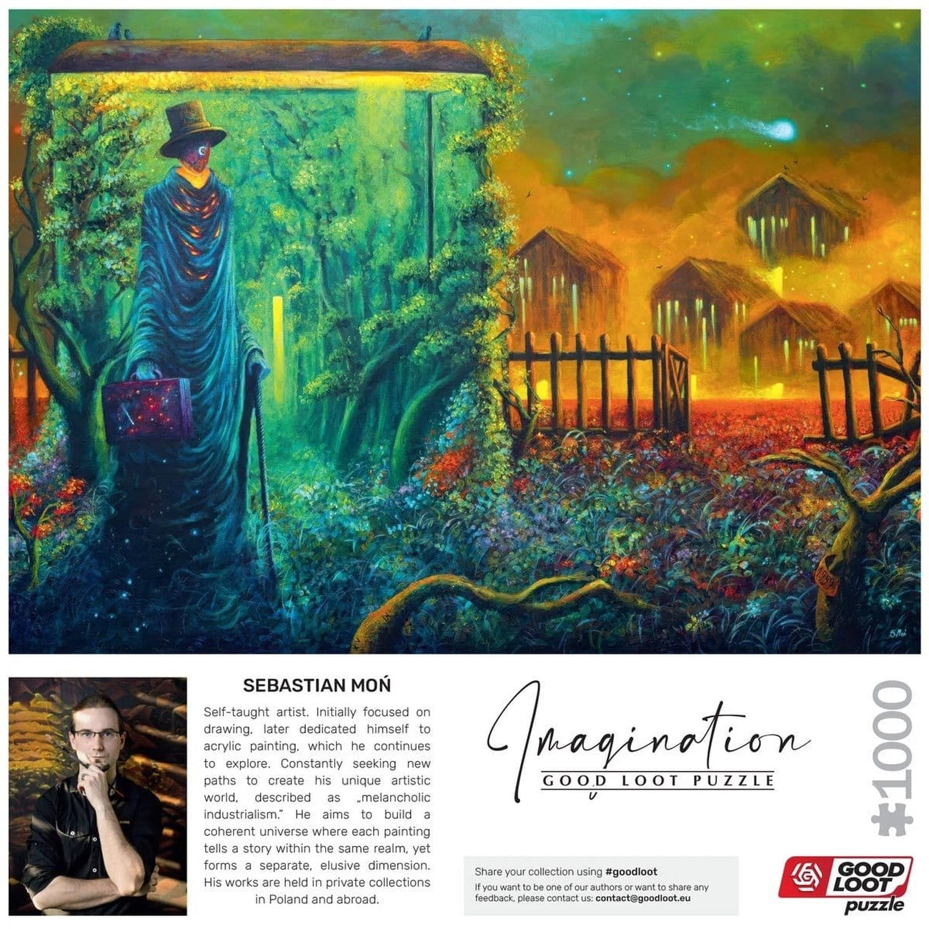 Product image Imagination Series Puzzle Sebastian Mon Stationary Traveller II (1000 pieces)