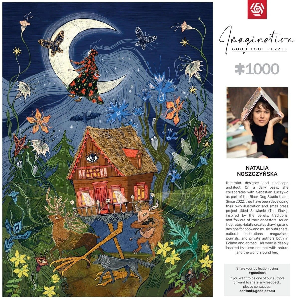 Image produit Imagination Series Puzzle Natalia Noszczynska Slowianski Swiat Nadchodzi (1000 pièces)