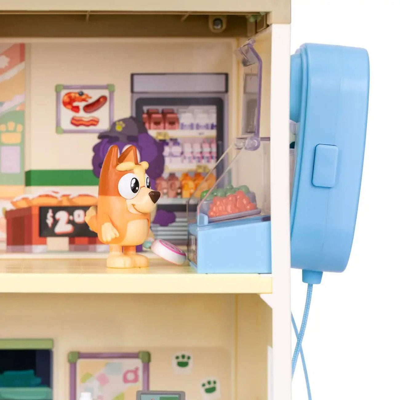 Product image Bluey Mini Figures Playset Bluey Let's Play Chef Supermarket