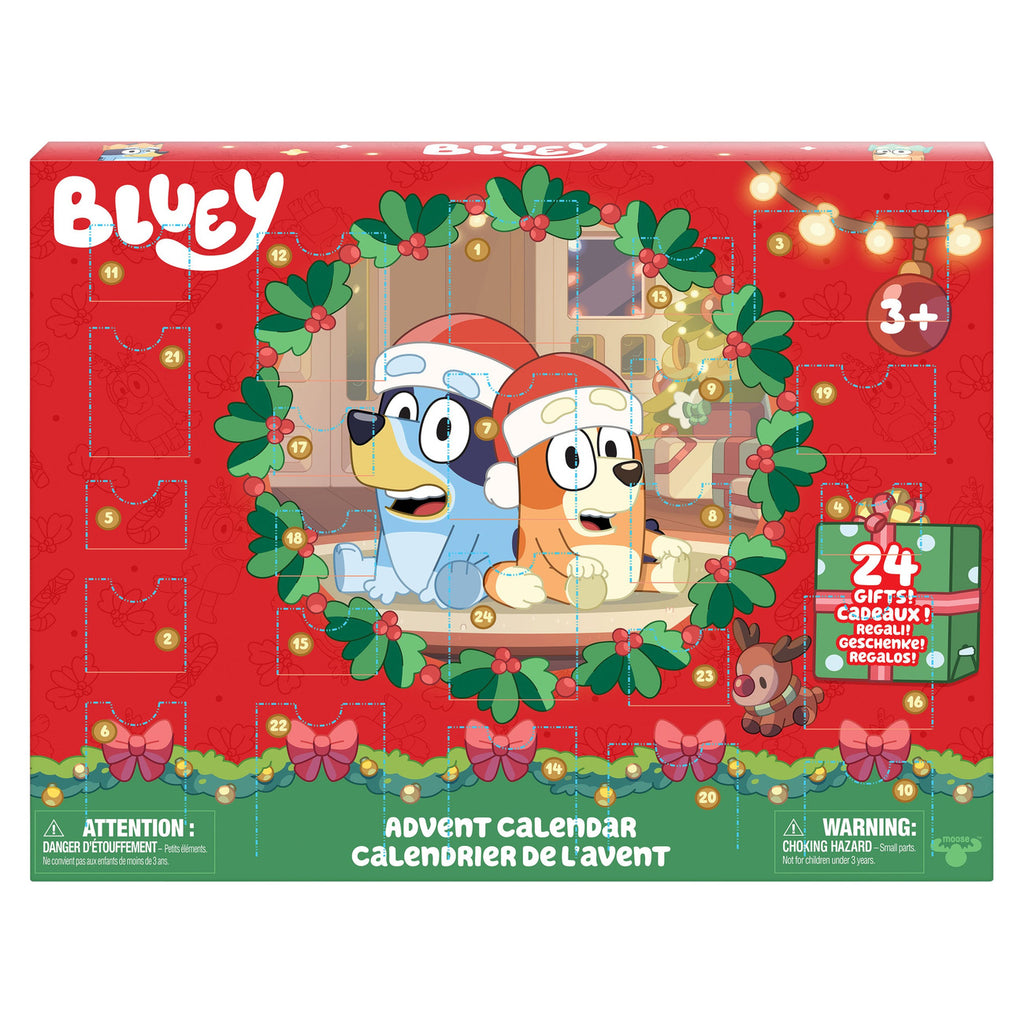 Image produit Bluey calendrier de l’Avent mini-figurines
