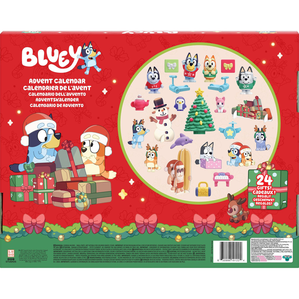 Image produit Bluey calendrier de l’Avent mini-figurines