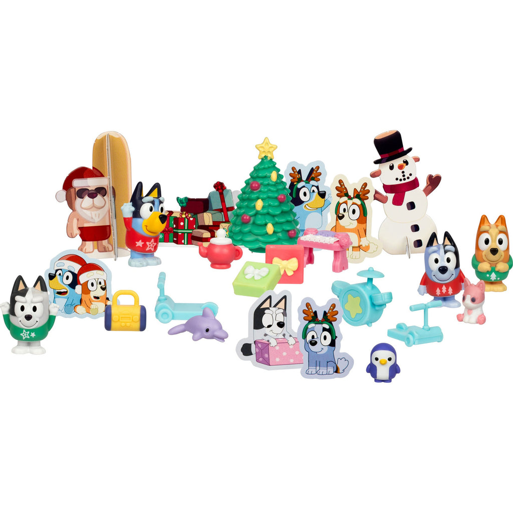 Image produit Bluey calendrier de l’Avent mini-figurines