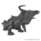 Product image D&D Replicas of the Realms Life-Size Foam Figure Black Dragon Wyrmling 46 cm