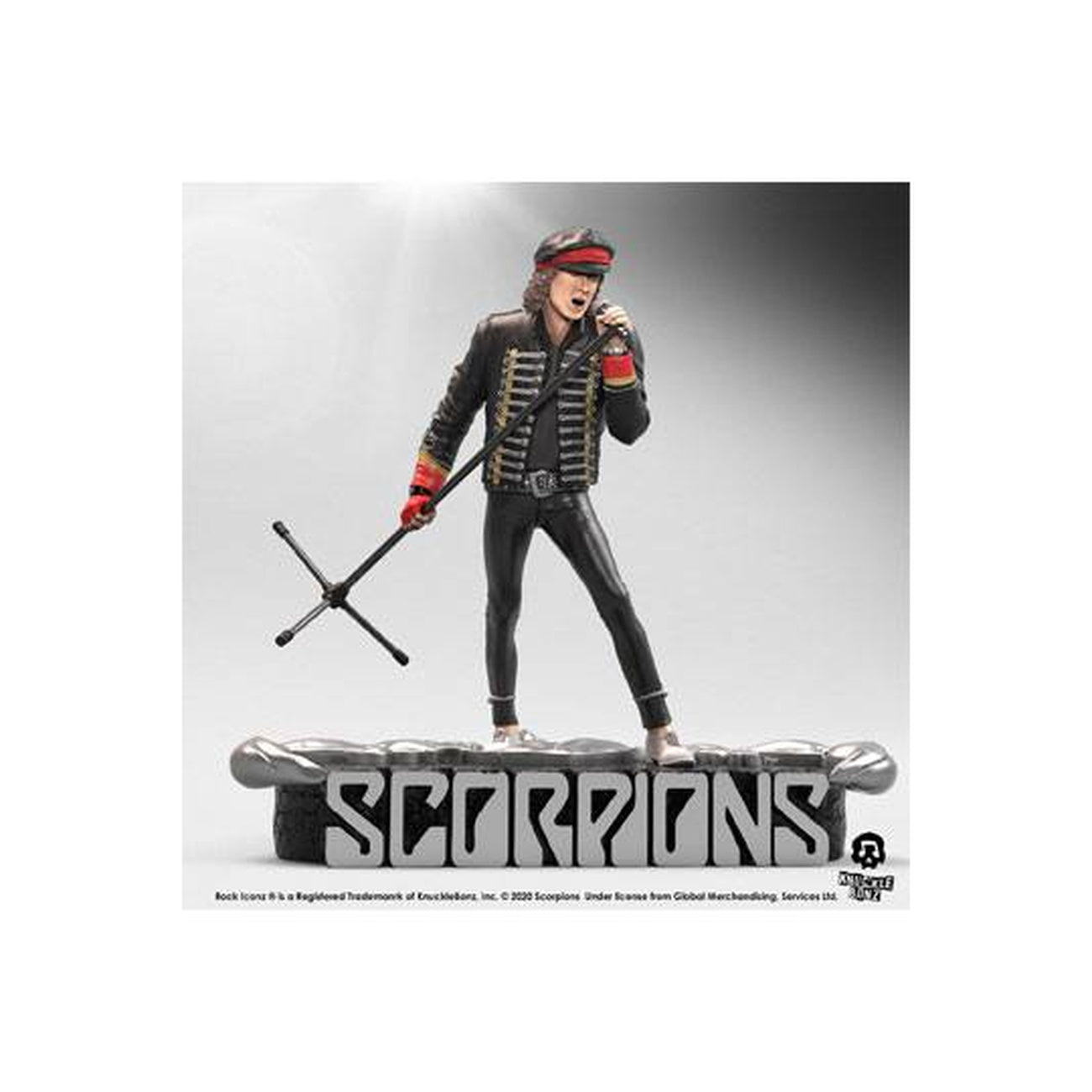 Image produit Scorpions Rock Iconz Statue Klaus Meine Édition Limitée 22 cm