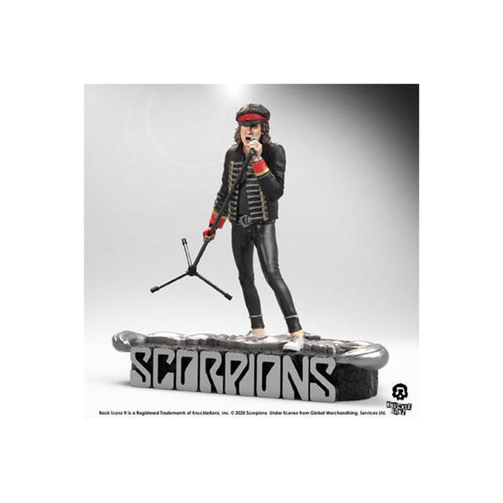 Image produit Scorpions Rock Iconz Statue Klaus Meine Édition Limitée 22 cm