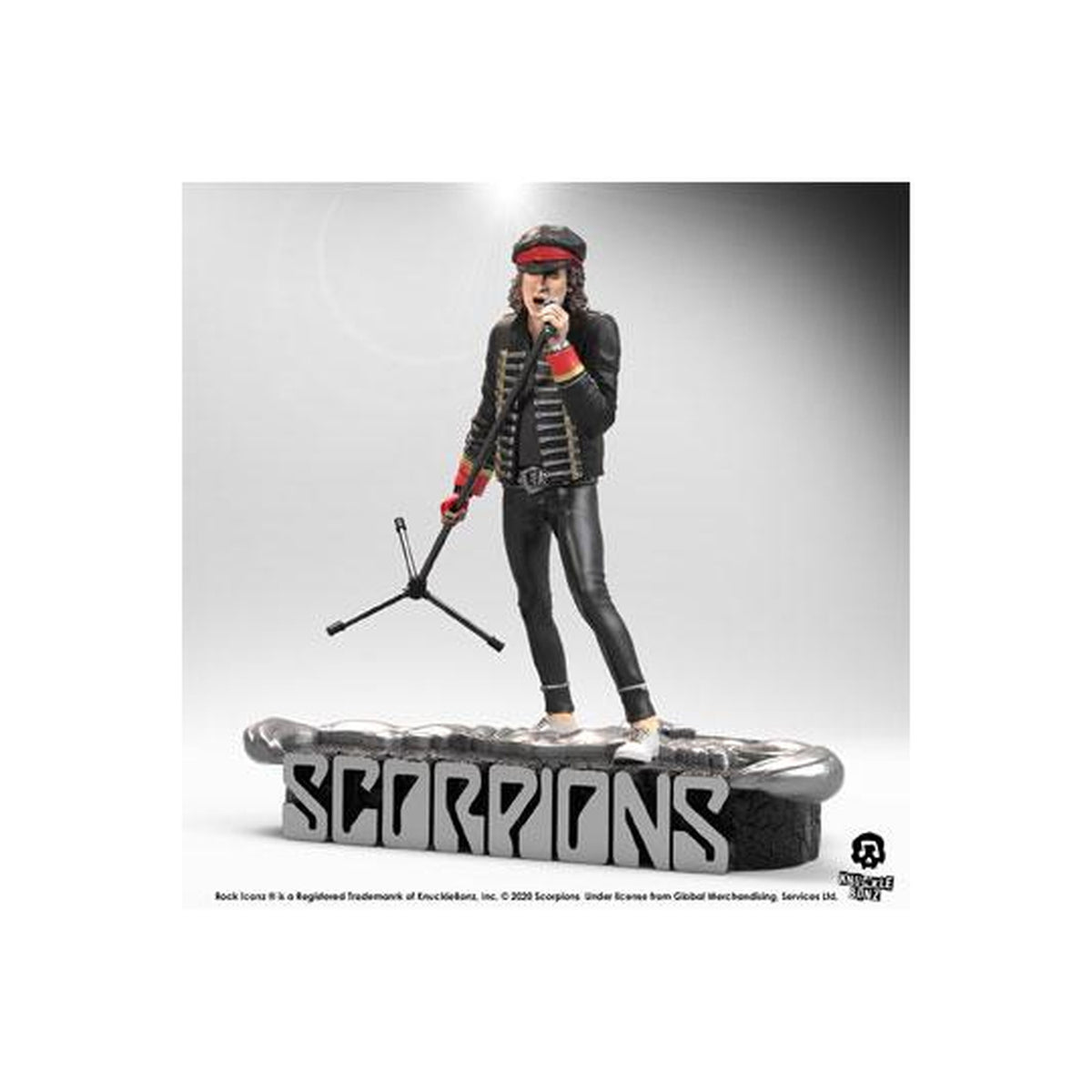 Image produit Scorpions Rock Iconz Statue Klaus Meine Édition Limitée 22 cm
