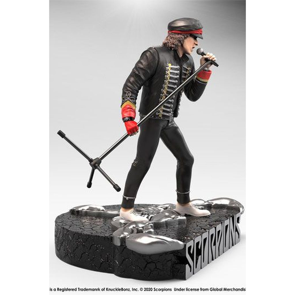 Image produit Scorpions Rock Iconz Statue Klaus Meine Édition Limitée 22 cm