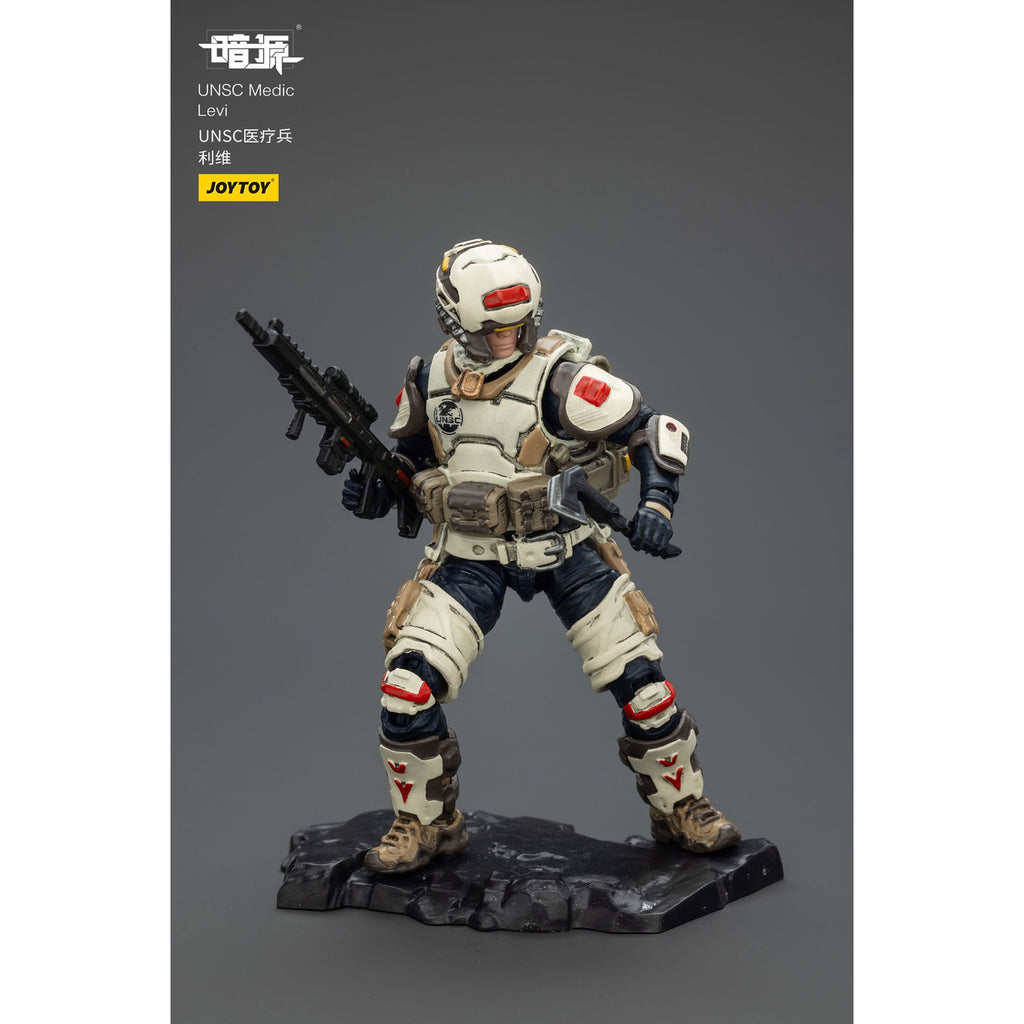 Image produit UNSC Dark Source figurine articulée Medic Levi 7 cm