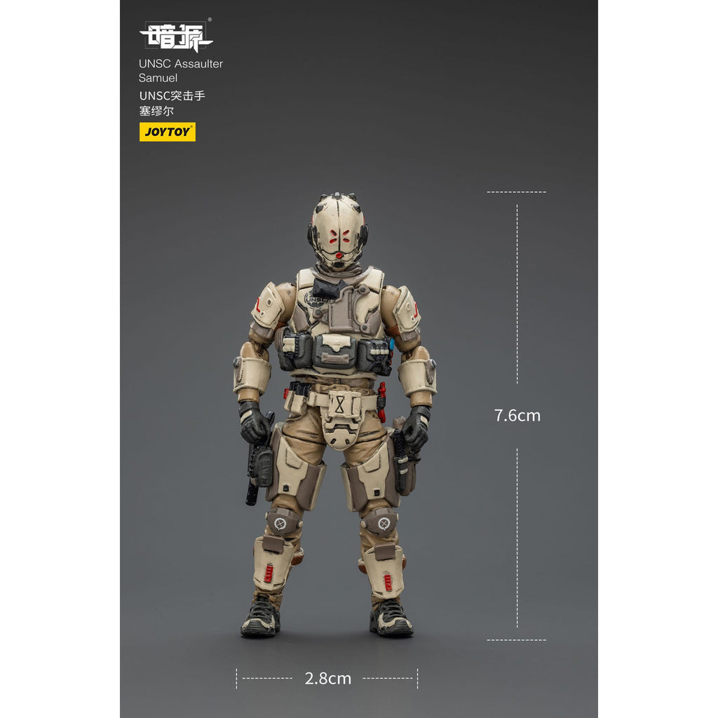 Product image UNSC Dark Source Action Figure Assaulter Samuel 7 cm