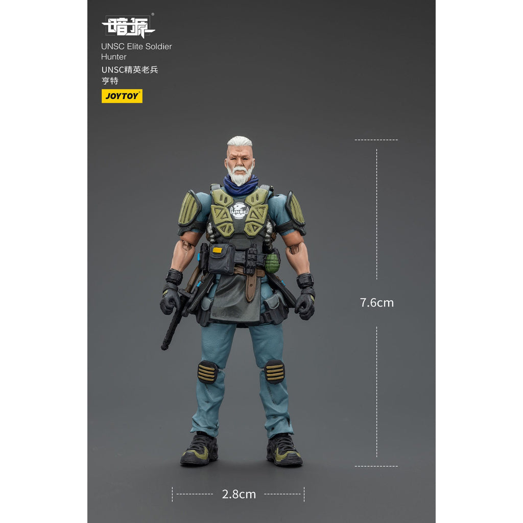 Image produit Figurine articulée UNSC Dark Source Elite Soldier Hunter 7 cm