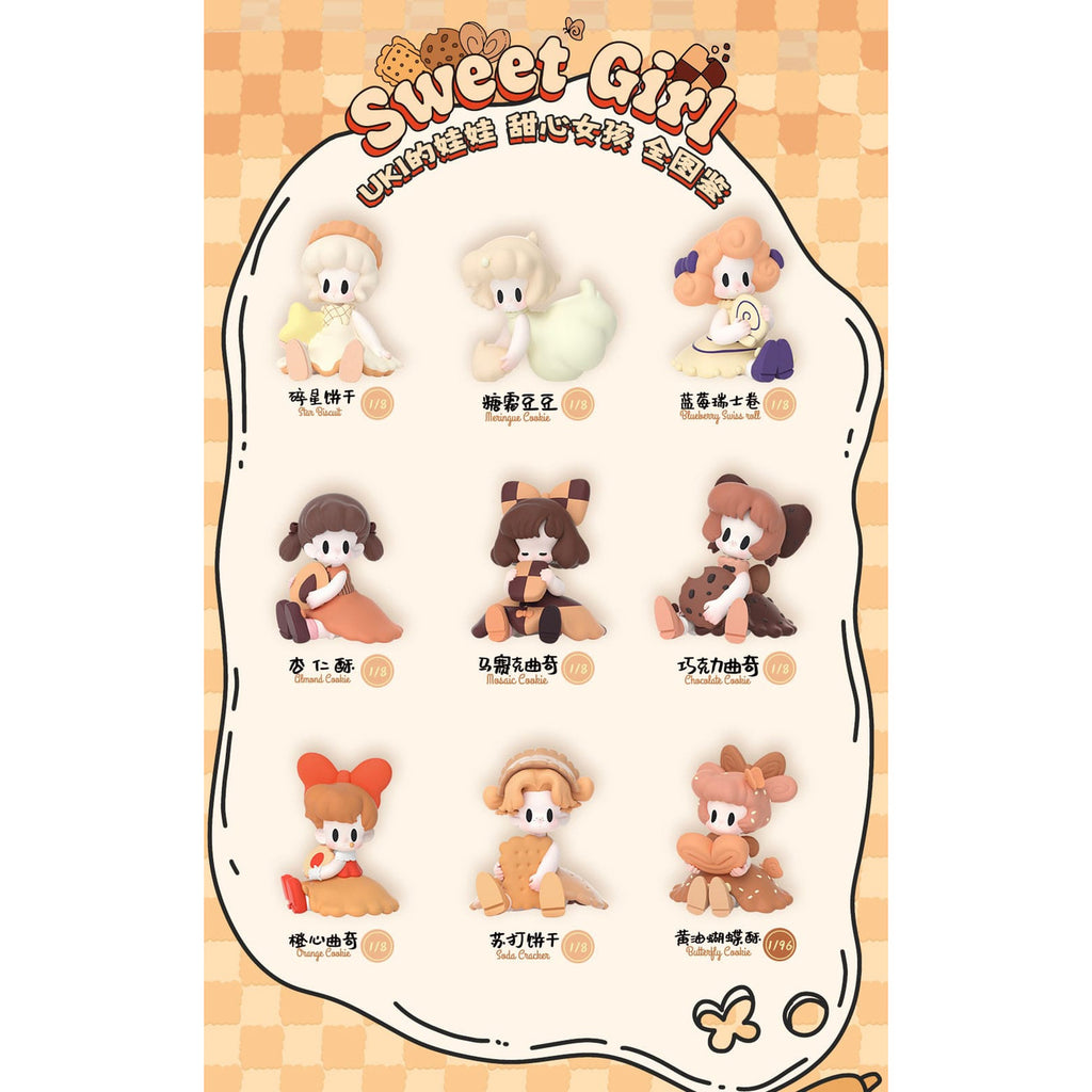 Product image Uki Blind Box Figure Assortment Doll Sweet Girl 9 cm (8)