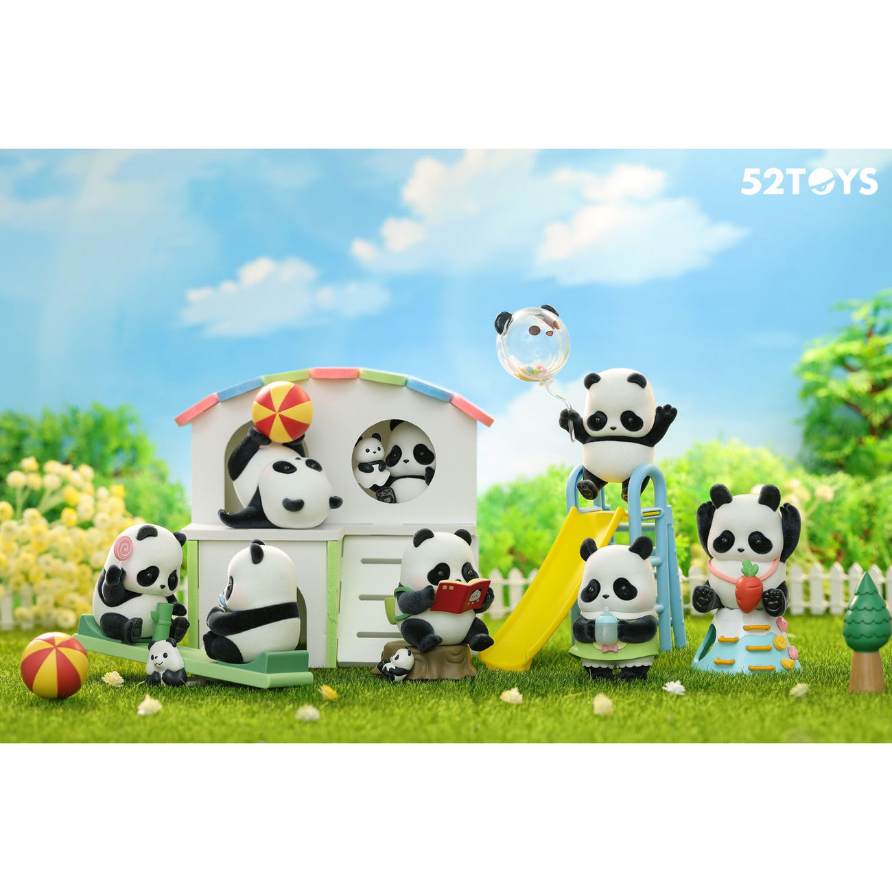 Image produit Panda Roll Blind Box assortiment de figurines Jardin d'enfants 7 cm (8)