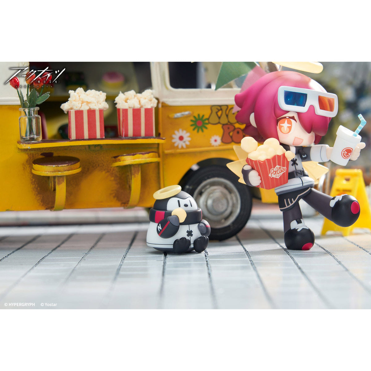 Image produit Arknights Statue PVC Mini Series Will You be Having the Dessert? Exusiai 10 cm