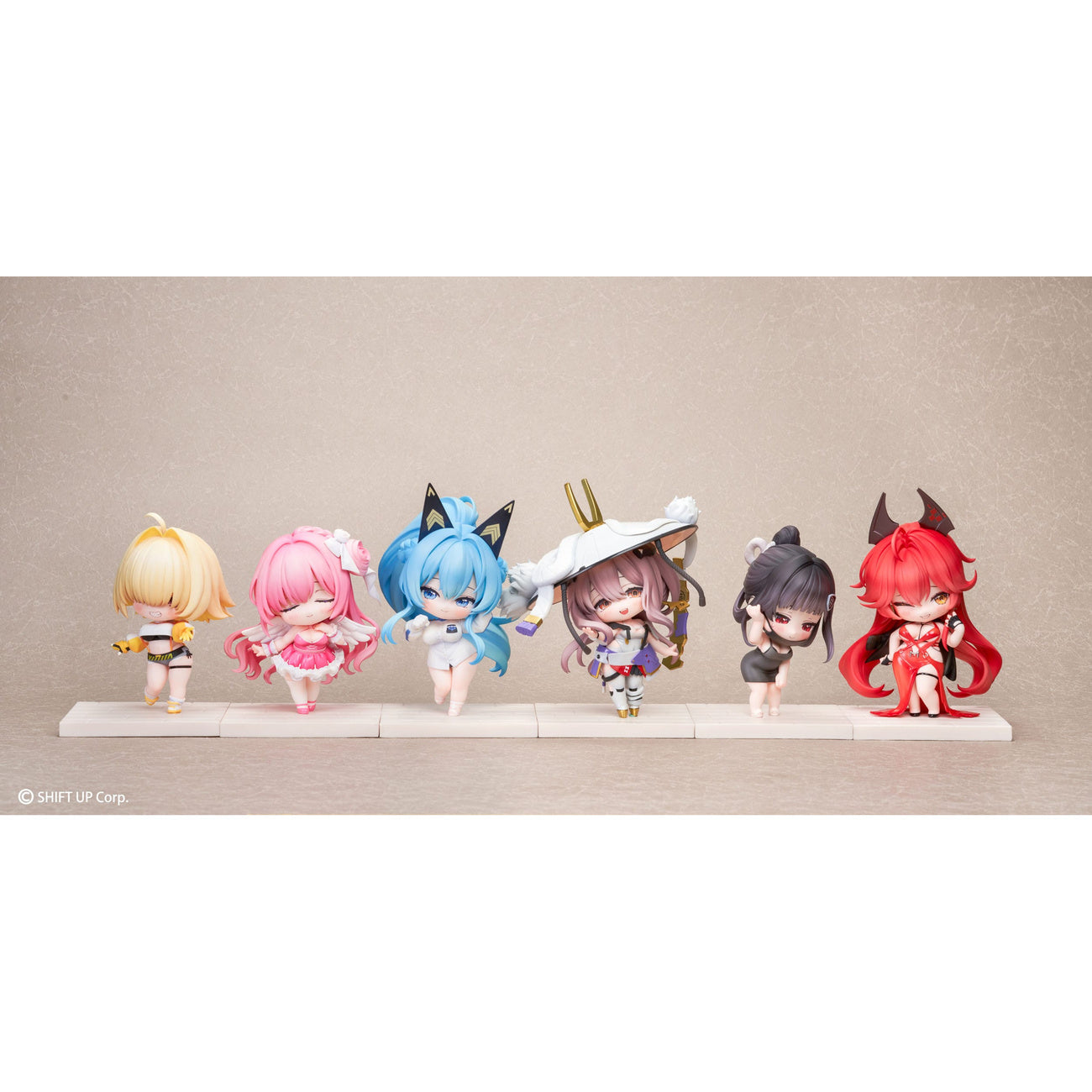 Image produit Goddess of Victory: Nikke SAC Series Mini-figurines Pack de 6 Chibi Vol. 2 10 cm
