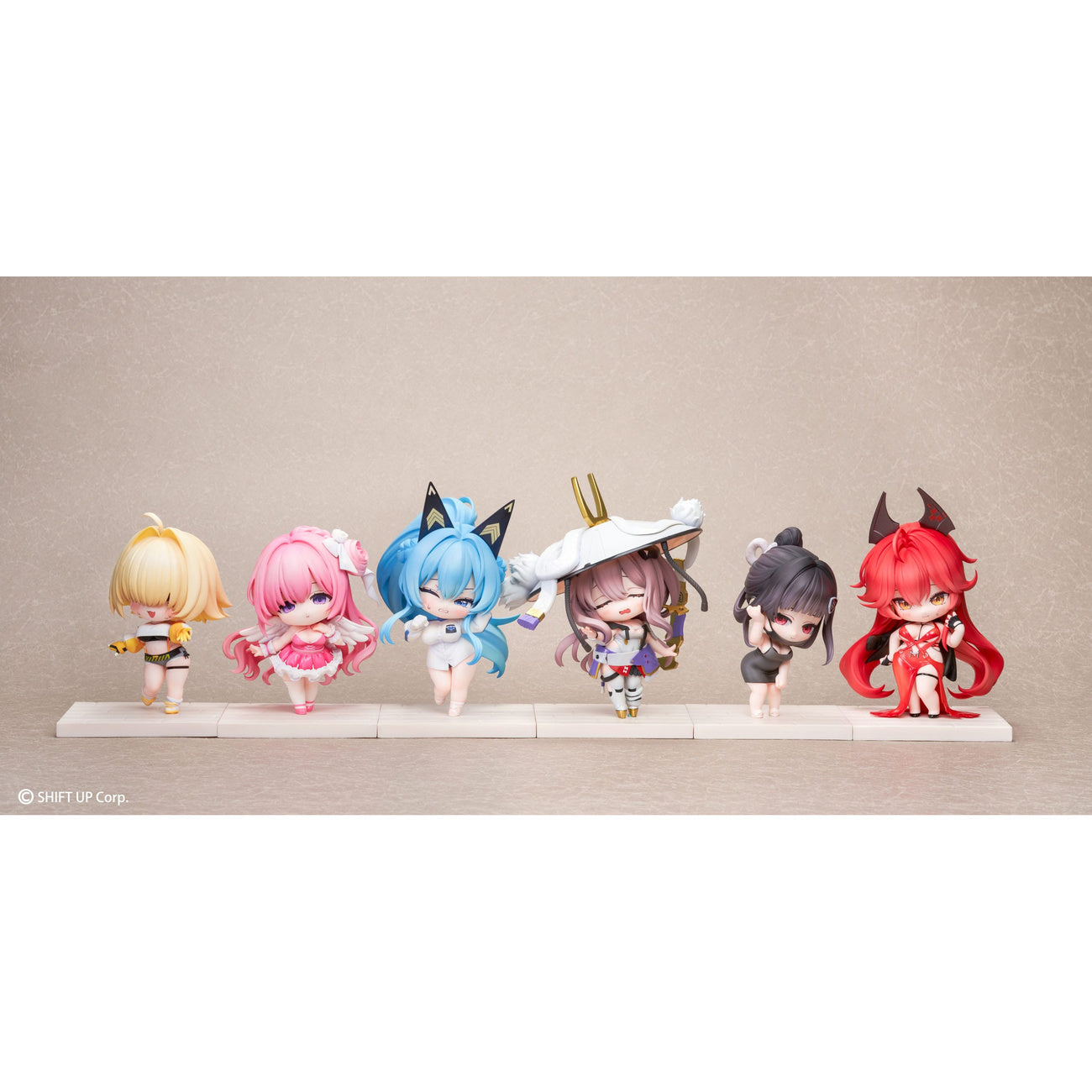 Image produit Goddess of Victory: Nikke SAC Series Mini-figurines Pack de 6 Chibi Vol. 2 10 cm