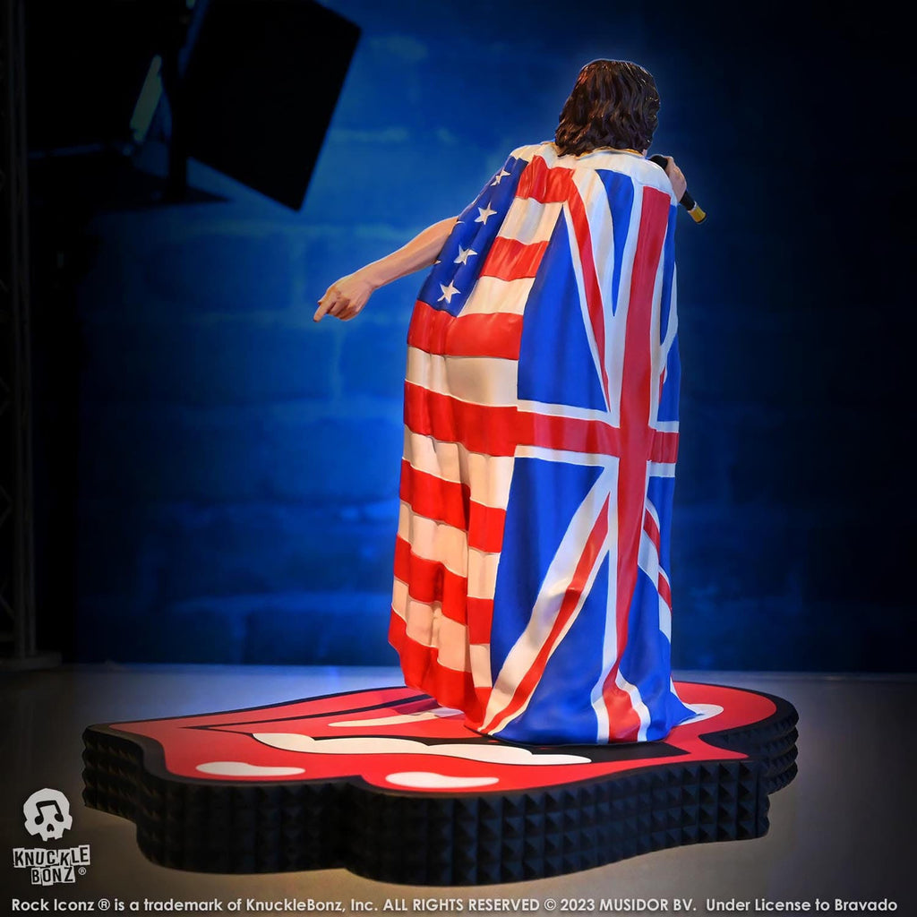 Image produit The Rolling Stones Rock Iconz Statue Mick Jagger (Tattoo You Tour 1981) 22 cm