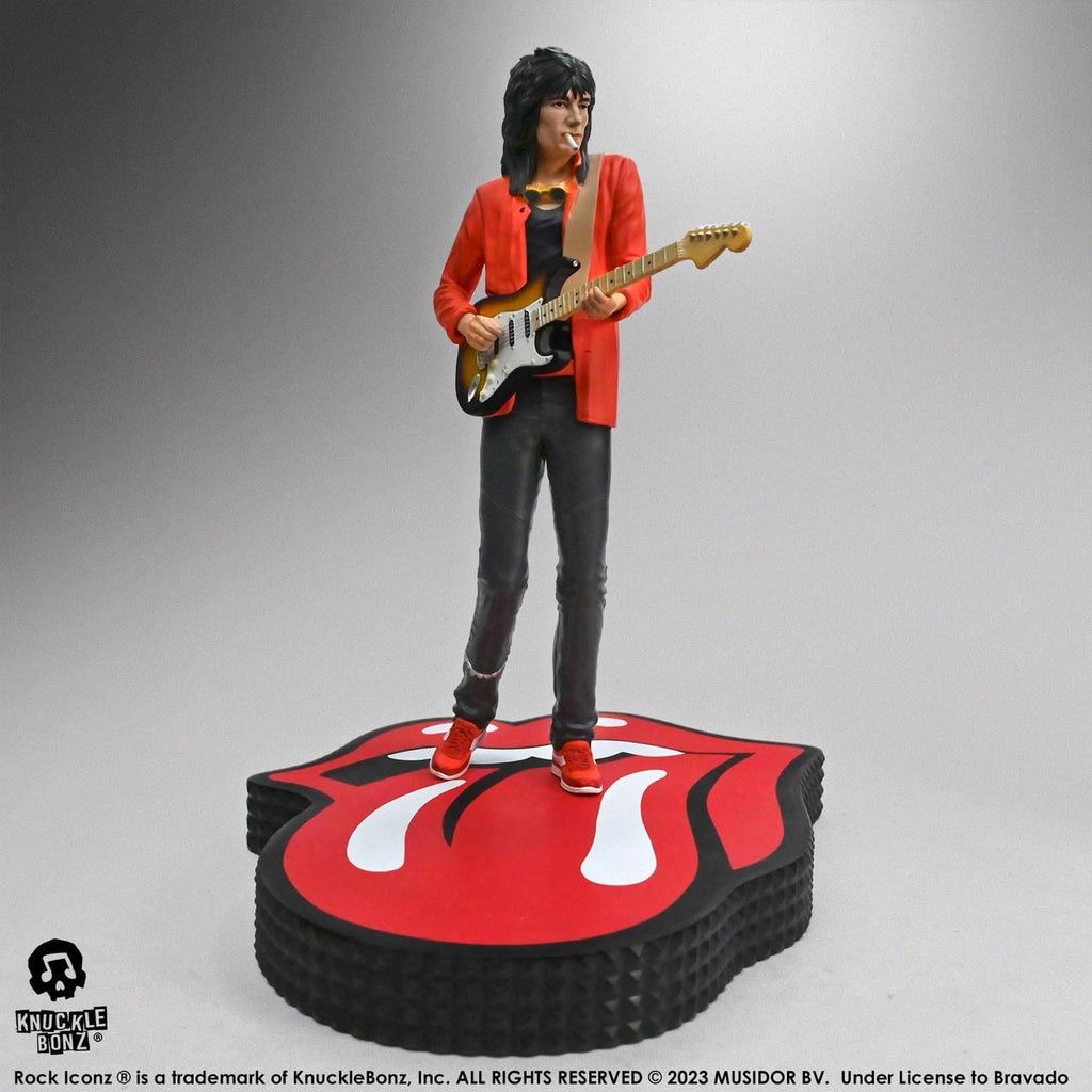 Image produit The Rolling Stones Rock Iconz Statue Ronnie Wood (Tattoo You Tour 1981) 22 cm