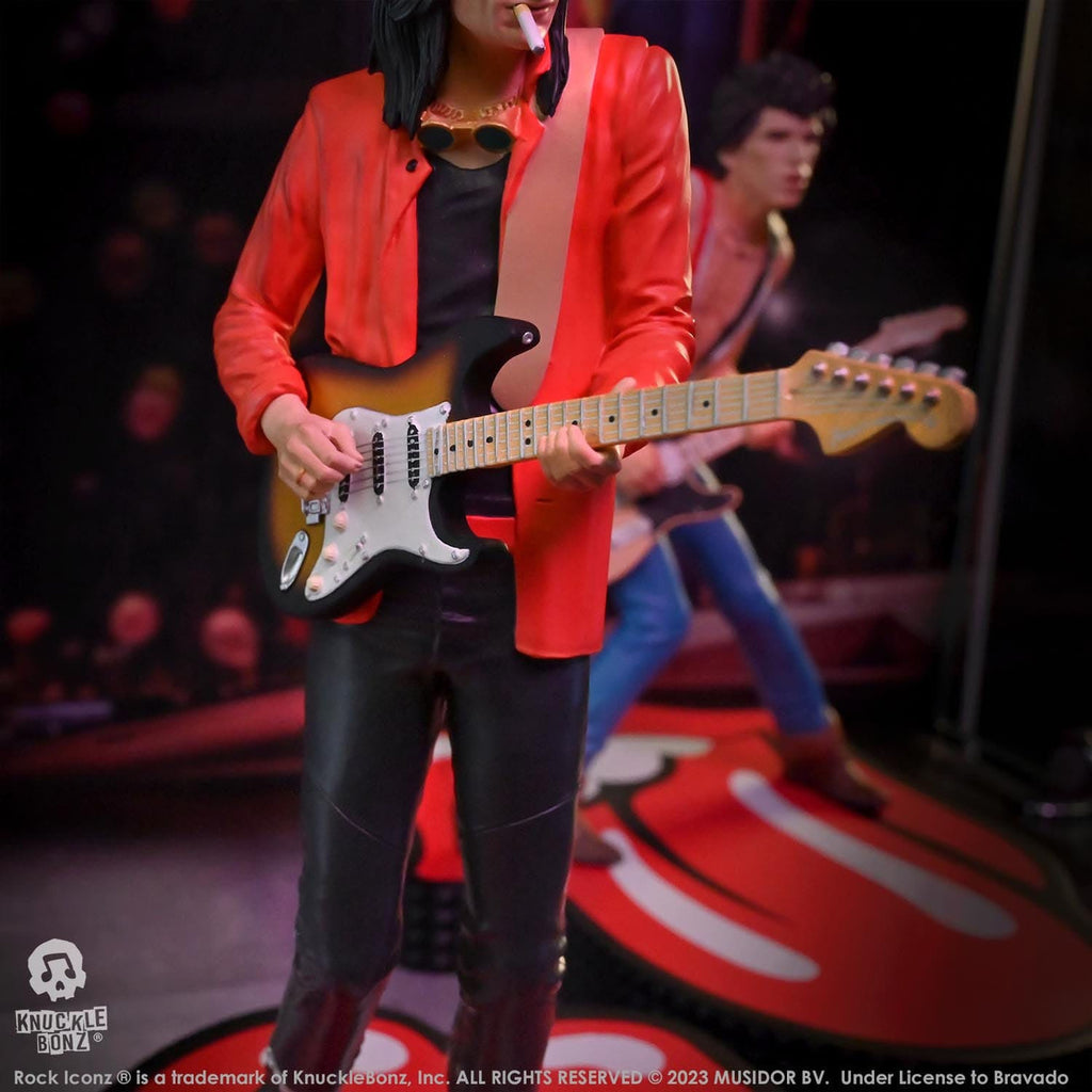 Image produit The Rolling Stones Rock Iconz Statue Ronnie Wood (Tattoo You Tour 1981) 22 cm
