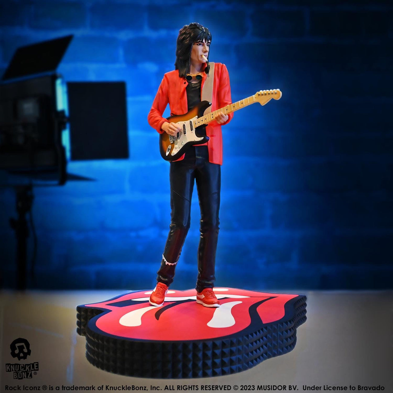 Image produit The Rolling Stones Rock Iconz Statue Ronnie Wood (Tattoo You Tour 1981) 22 cm