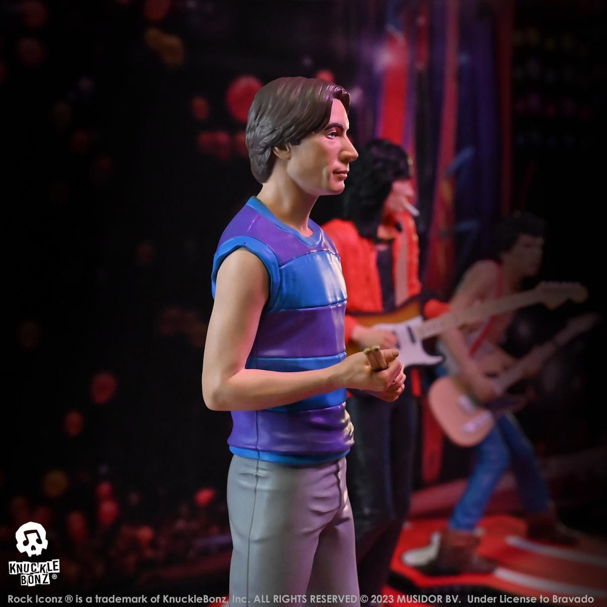 Image produit The Rolling Stones Rock Iconz Statue Charlie Watts (Tattoo You Tour 1981) 22 cm