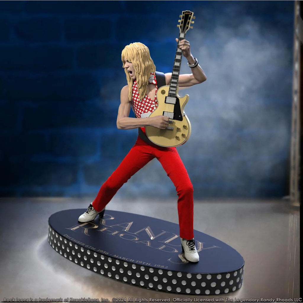 Product image Randy Rhoads IV Rock Iconz Statue The Early Years Red Version 24 cm