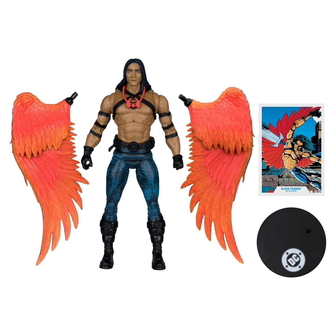 Image produit DC Multiverse figurine articulée Black Condor (DC Classic) (Red Platinum Edition) 27 cm
