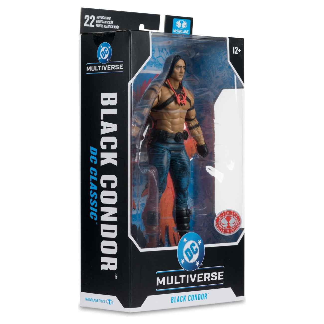 Image produit DC Multiverse figurine articulée Black Condor (DC Classic) (Red Platinum Edition) 27 cm