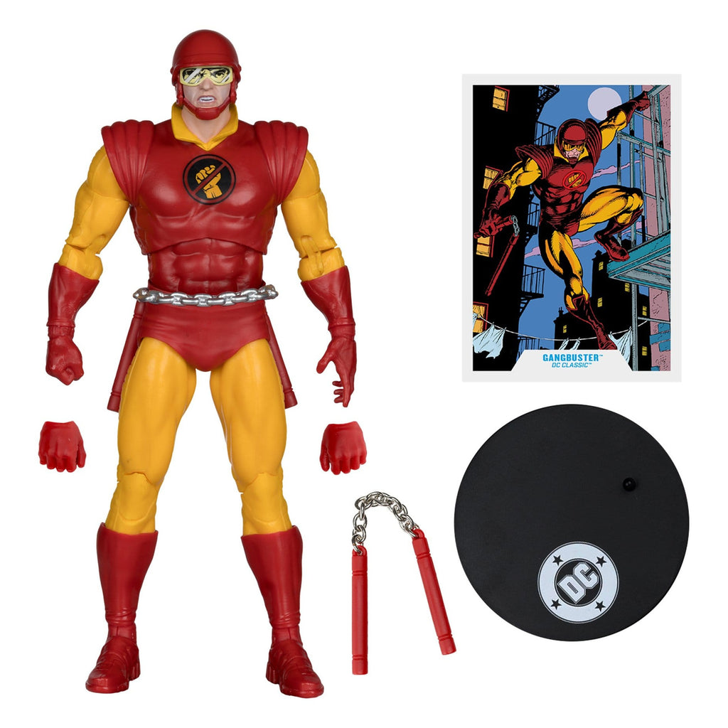 Image produit Figurine articulée DC Multiverse Gangbuster (DC Classic) (Red Platinum Edition) 18 cm