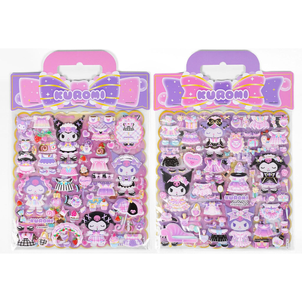 Image produit Hello Kitty and Friends Stickers Kuromi Puffy Assortiment (10)